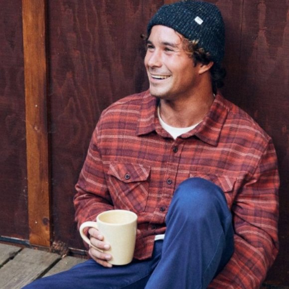 Katin Other - 🌟HP KATIN | Men's Flannel Casual  Button Down Shirt in Sedona Red | Men's  XL